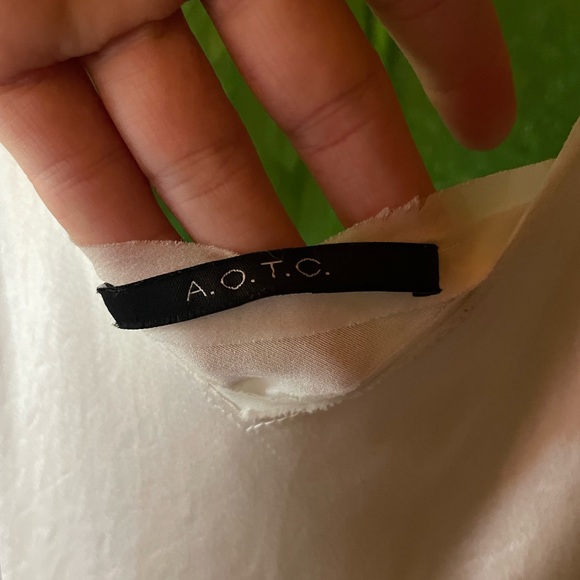 A.O.T.C. Silk Slip Dress - Picture 3 of 5